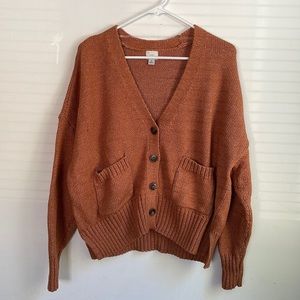 NWOT A New Day Boxy Sweater Cardigan